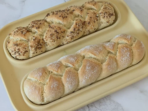 Baguette-Zöpfe: Einfaches Rezept für knusprige Brotzöpfe