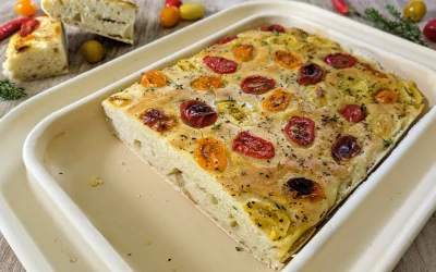 Focaccia mit Tomaten Rezept – Italienischer Klassiker