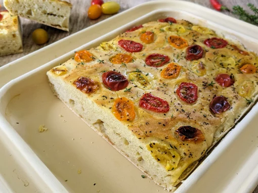 Focaccia mit Tomaten Rezept – Italienischer Klassiker