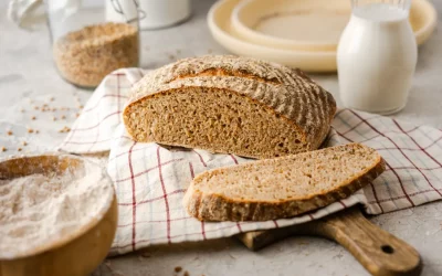 Perfektes Dinkel Buttermilch Brot über Nacht backen