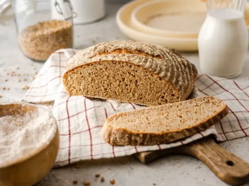 Perfektes Dinkel Buttermilch Brot über Nacht backen